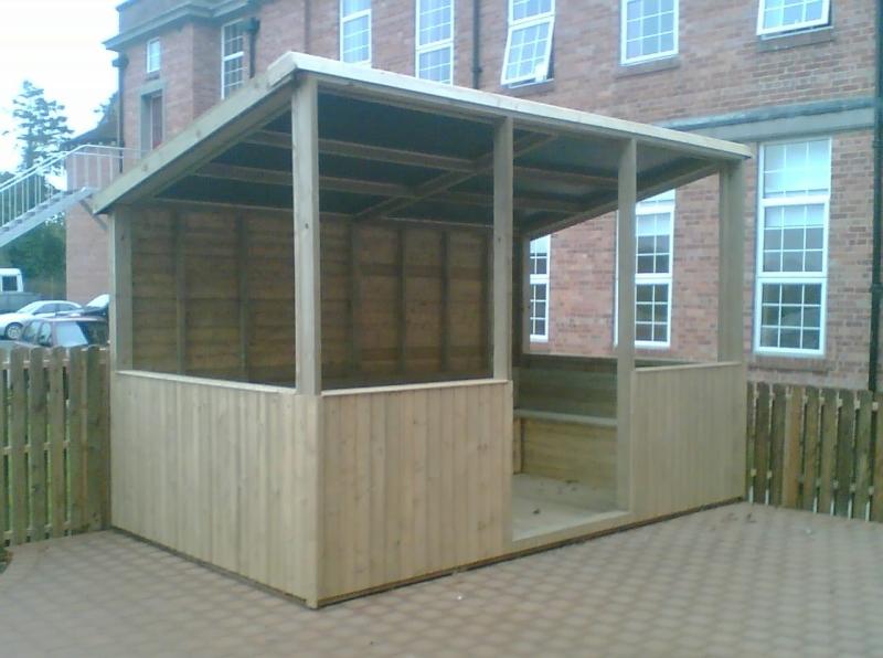 smoking dining shelter merseyside