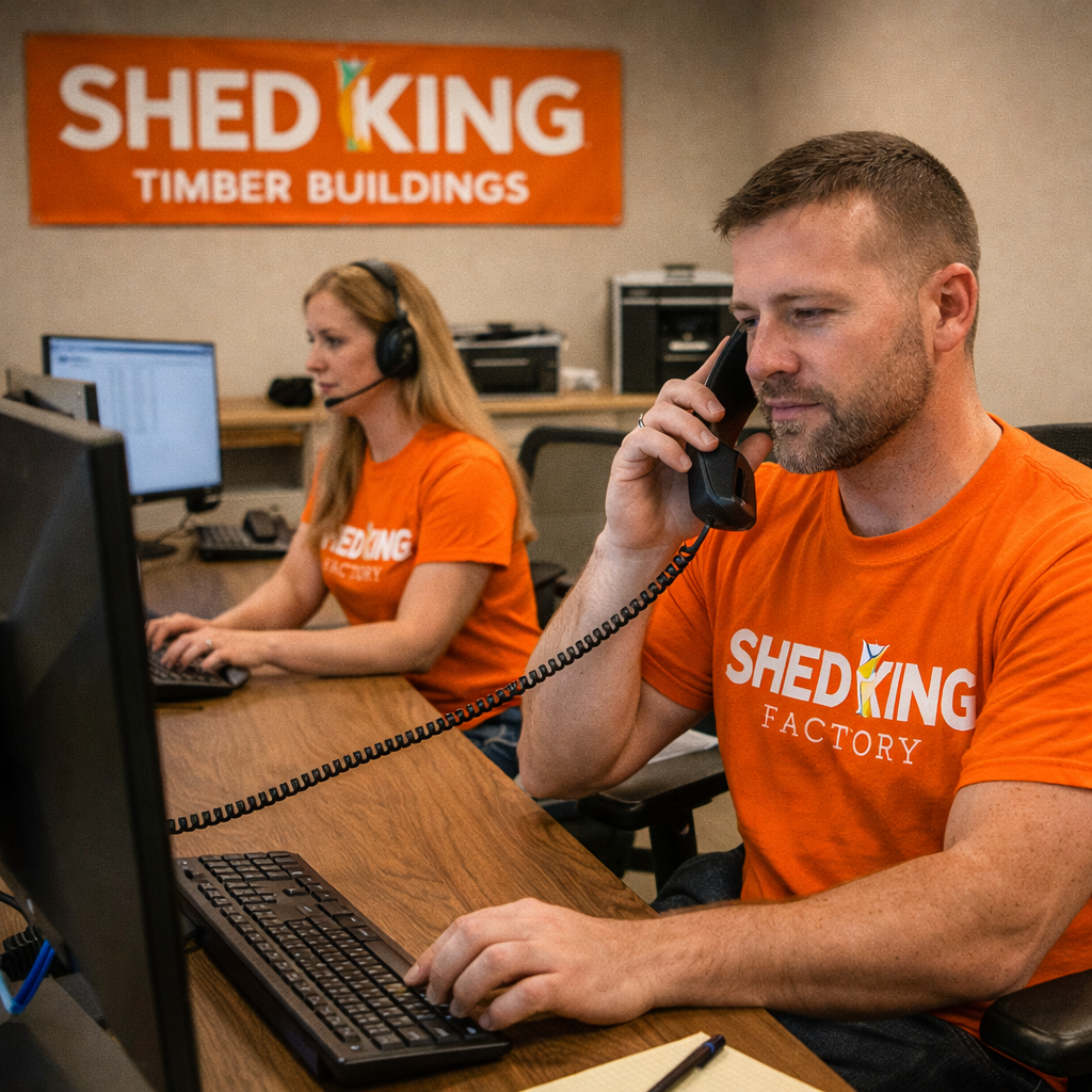 Shed King office coordination