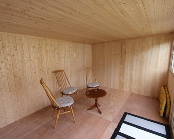 insulated garden room