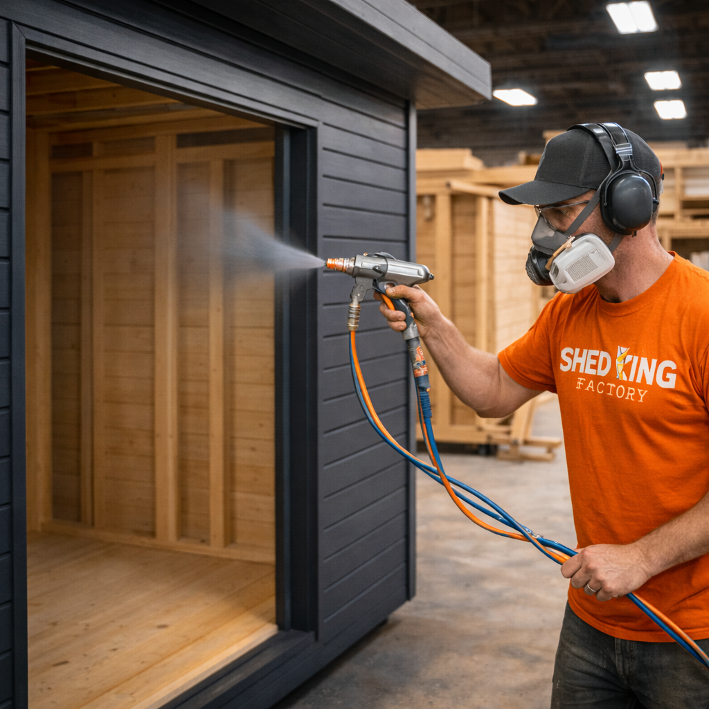 Protective finishing in the workshop