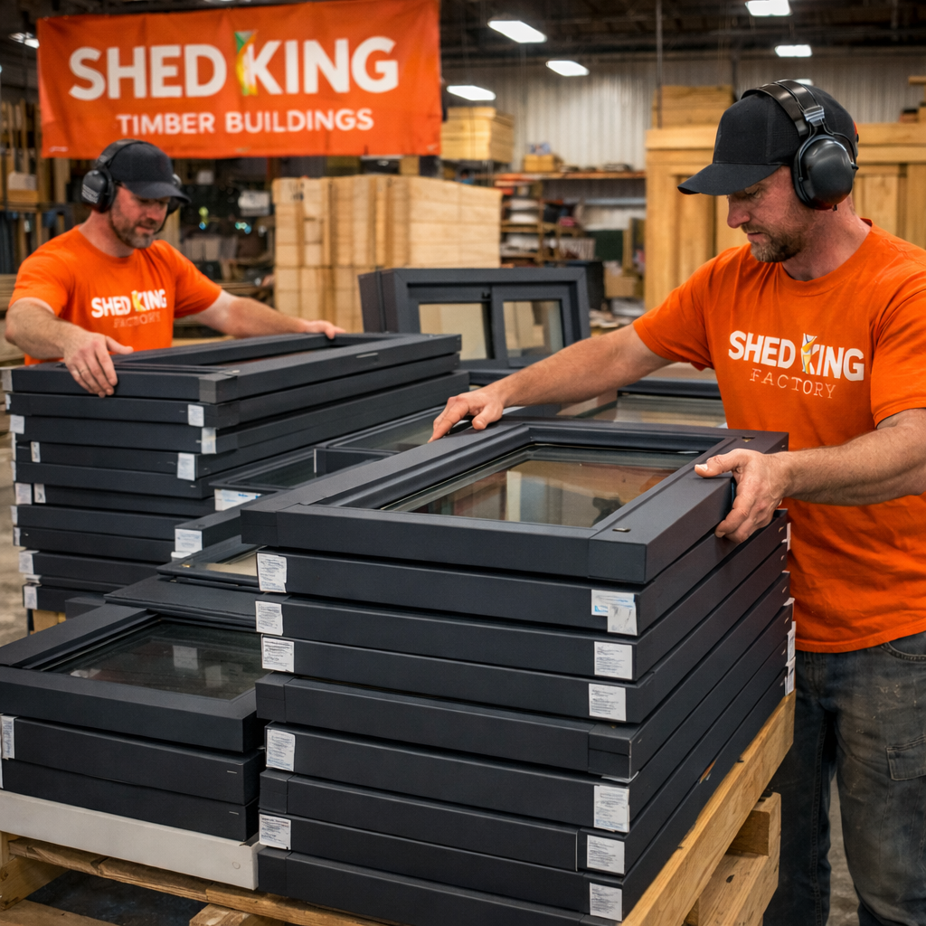 Windows and components prepared for build